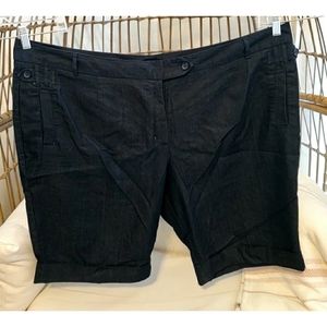 PLUS SIZE 26W Cato Demin Bermuda Shorts